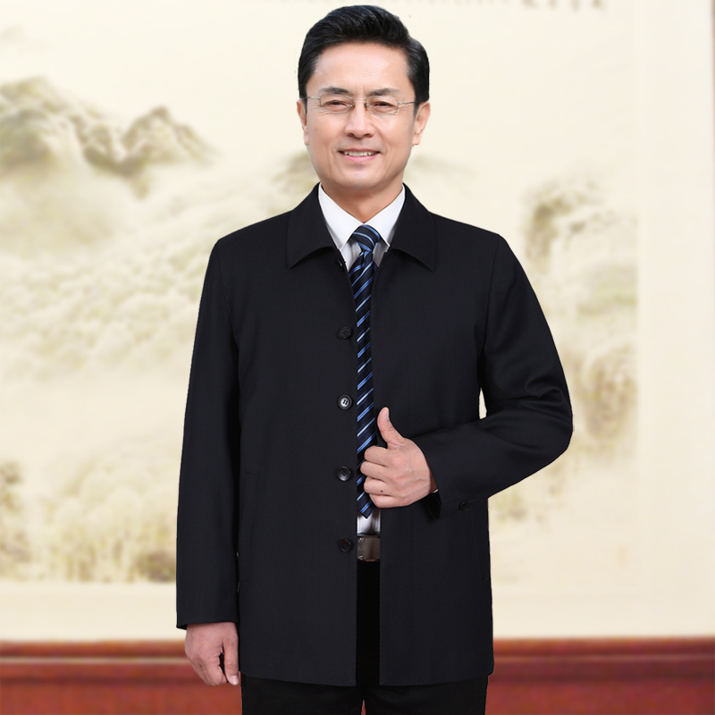 中老年外套领导干部装