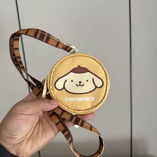 布布家新品收纳零钱包硬币包挂脖证件包挂件包直径10厚度2