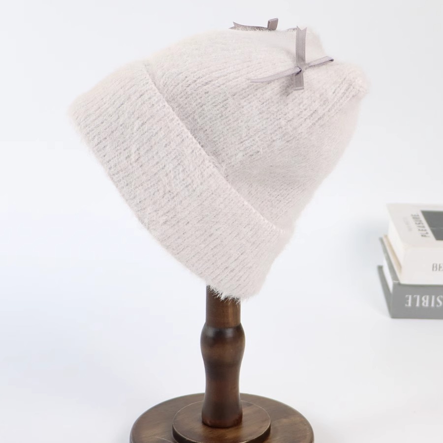 日单秋冬季时尚针织毛线画家帽女