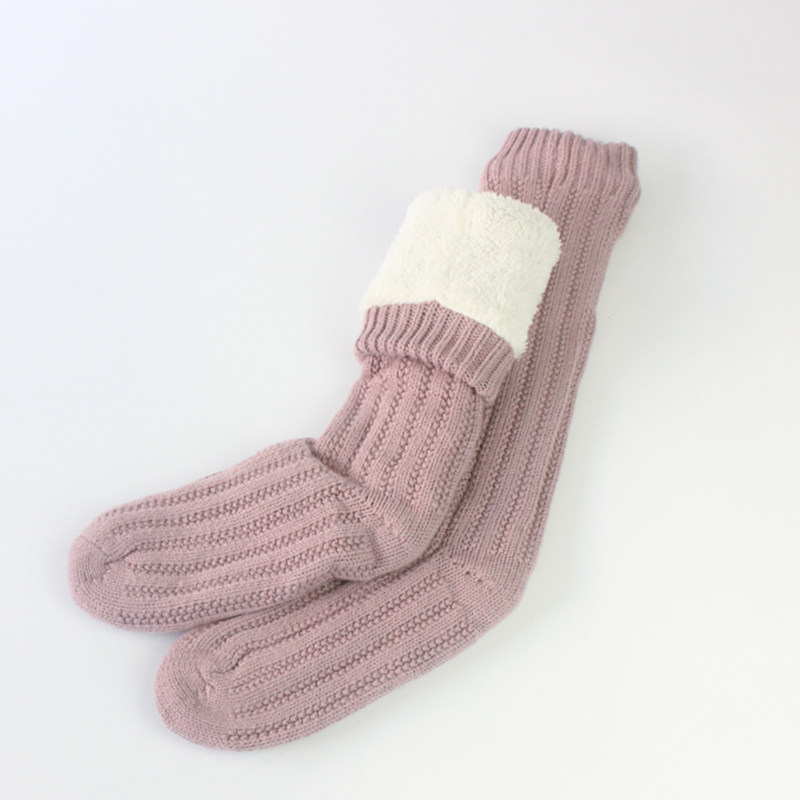 出口单秋冬季保暖长筒袜女室内休闲读书袜含羊毛混纺加绒睡眠袜女,女士内衣/男士内衣/家居服,长筒袜,淘宝优惠券,粉丝福利购,淘宝优惠卷