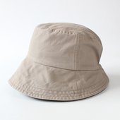 出口日本春夏季 防晒渔夫帽子女水洗纯棉盆帽女士简约百搭太阳帽夏