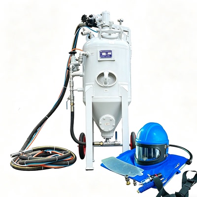 Pneumatic Soda Blasting Machine 苏打喷砂机模具积碳油污清洗机