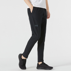 正品UA安德玛简约LOGO收腿跑步男户外运动休闲梭织长裤1328698