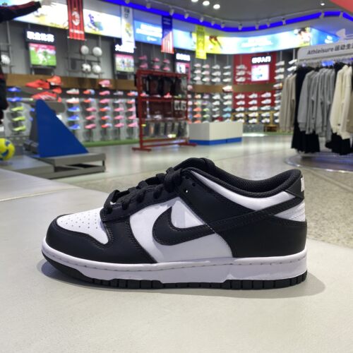 正品耐克NIKE DUNK LOW撞色轻便男女大童运动休闲板鞋CW1590-100