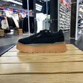 393065 正品 PUMA彪马烫金LOGO厚底增高耐磨百搭女运动休闲板鞋