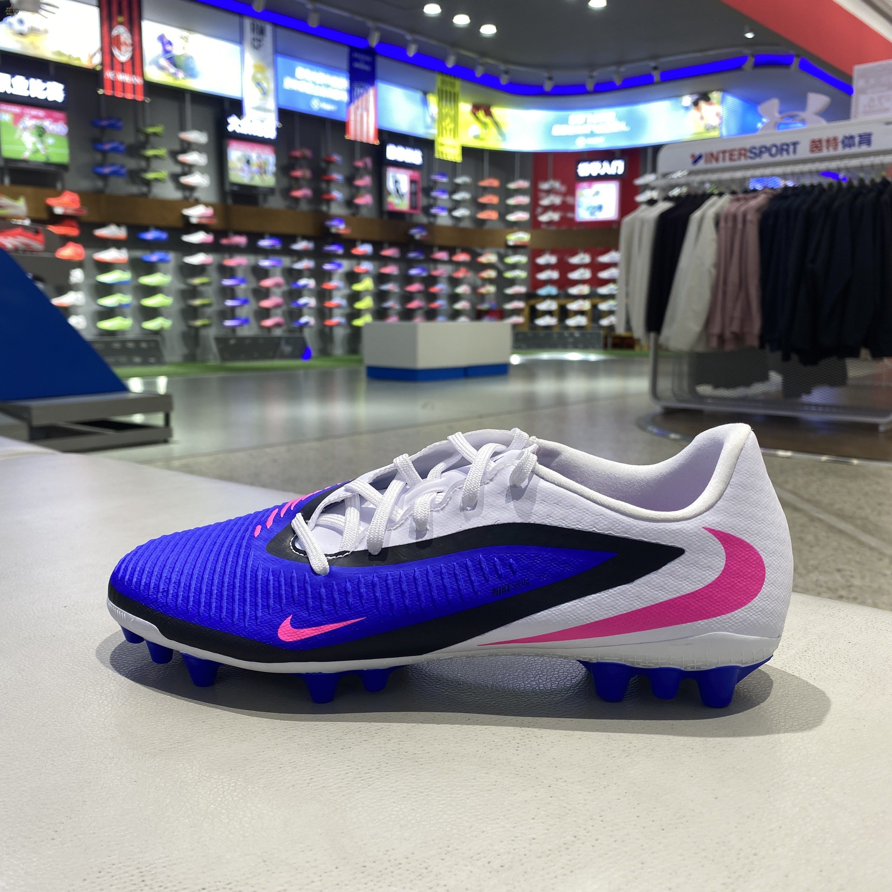 正品Nike耐克人造长草地低帮男运动休闲足球鞋AG钉鞋HQ2322-446