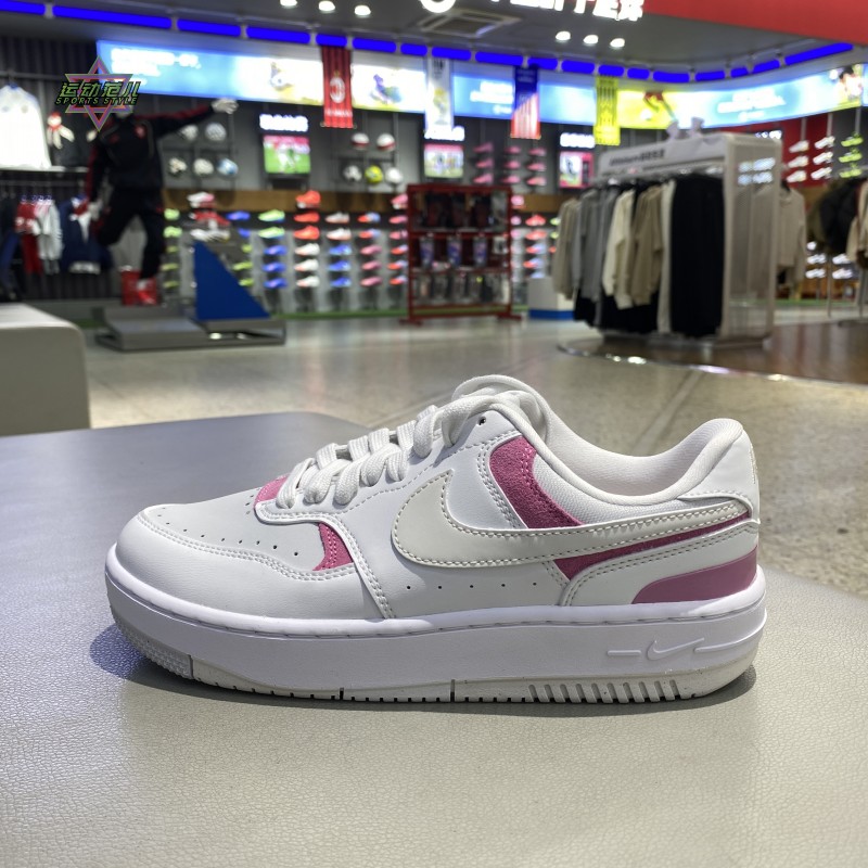 正品Nike耐克复古撞色轻便厚底低帮女运动休闲板鞋IO2086-104