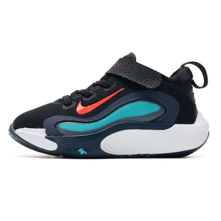 FQ7670 004 Nike耐克缓震魔术贴低帮男女小童运动休闲篮球鞋 正品