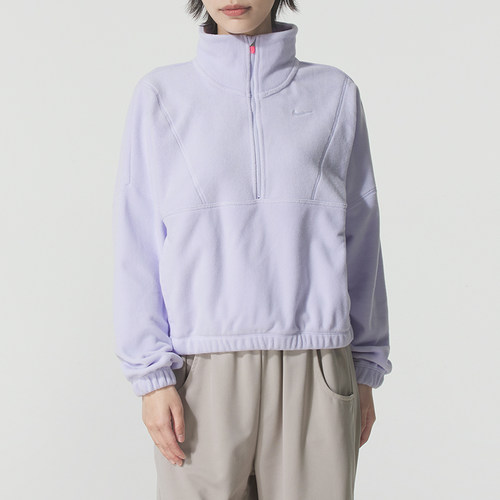 耐克半拉链女运动卫衣套头衫