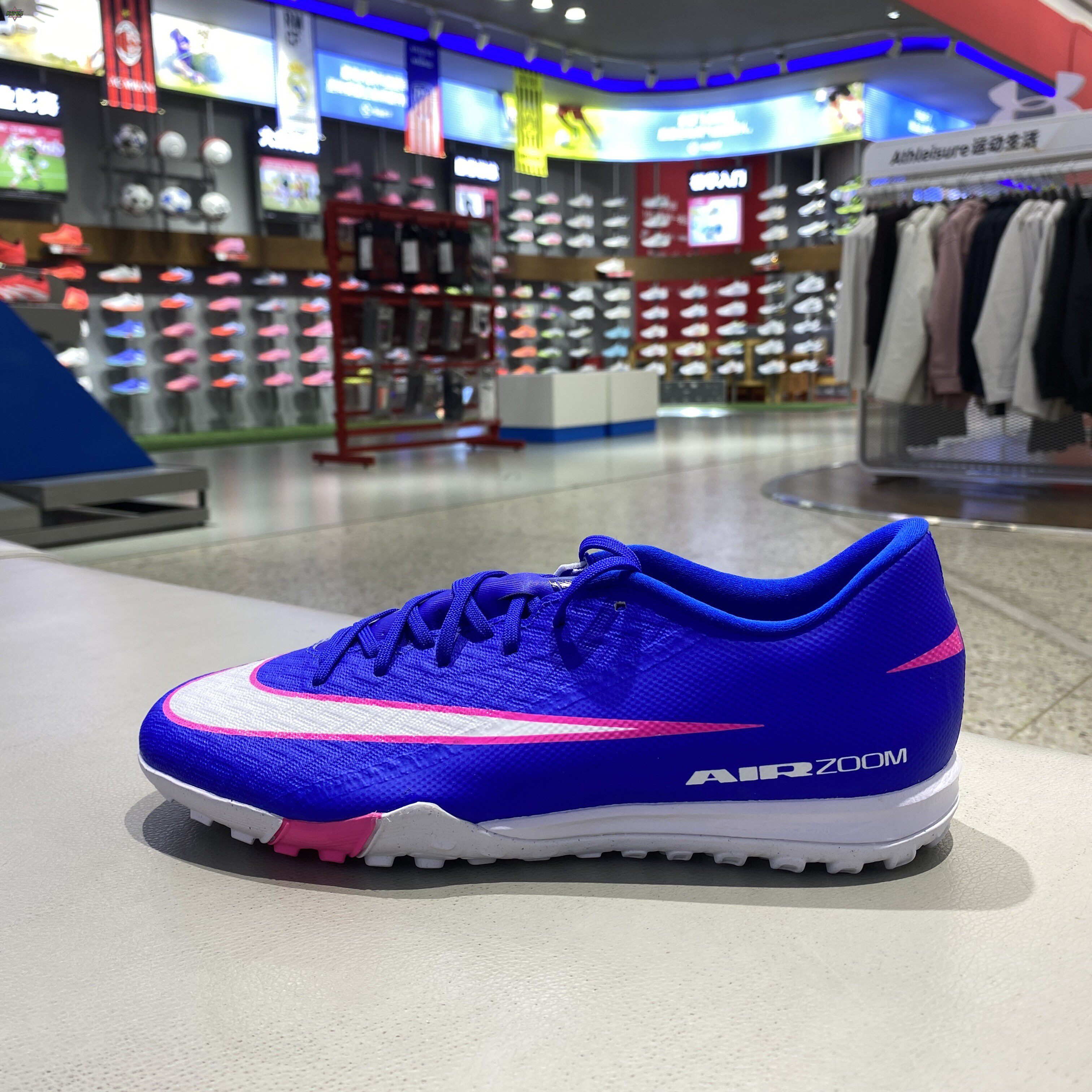 正品Nike耐克缓震训练户外低帮男运动休闲足球鞋TF钉鞋FQ8449-446