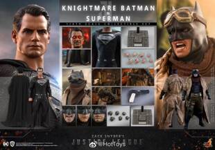 HOTTOYS HT 1/6扎克施耐德 正义联盟 超人 沙漠蝙蝠侠 套装 预定