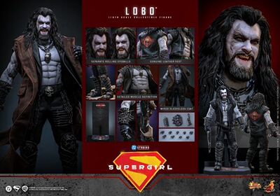 HOTTOYS HT 1/6 MMS890 超级少女 暴狼罗伯 可动人偶