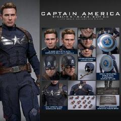 HOTTOYS HT 1/6 MMS783 美国队长2 冬日战士 潜行战衣2.0 接单