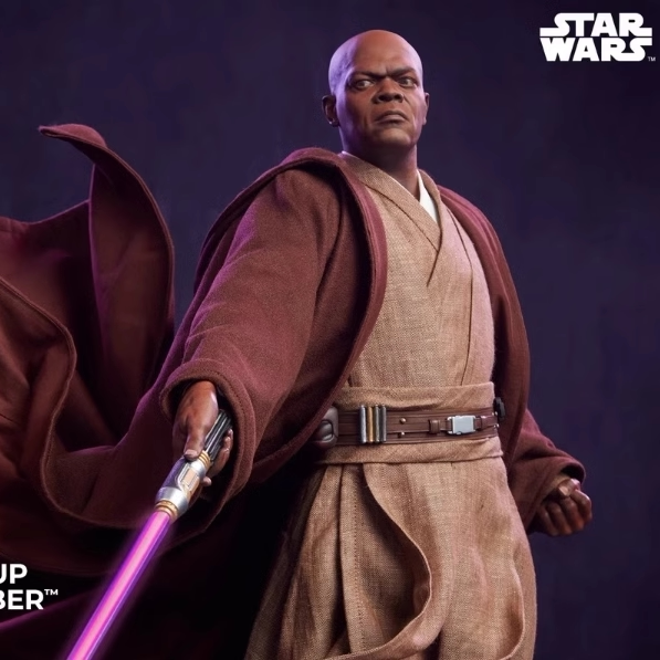 sideshow 21寸 星球大战 windu 温杜大师 300872 接单