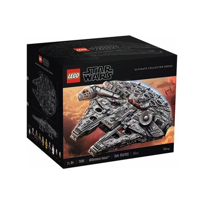 LEGO乐高星球大战系列75192 豪华千年隼成人益智拼装潮玩积木玩具