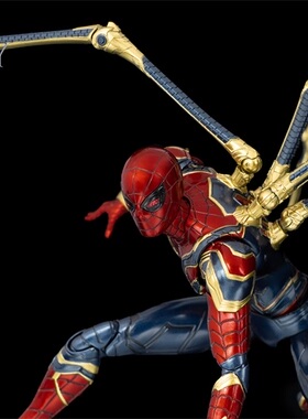 threezero DLX系列 钢铁蜘蛛侠 1/12收藏级可动人偶 接单