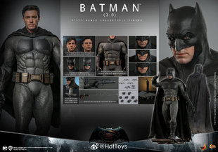 HOTTOYS HT 蝙蝠侠大战超人 1/6 蝙蝠侠 可动人偶 接单