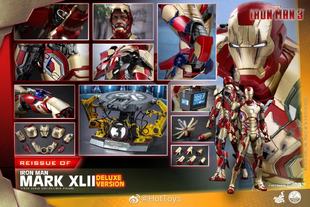 hottoys mk42钢铁侠HOTTOYS HT3MK42 1/4 珍藏人偶手办限量版现货