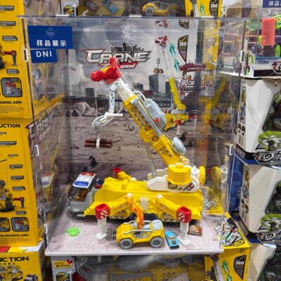 山姆代购儿童玩具起重机工程车