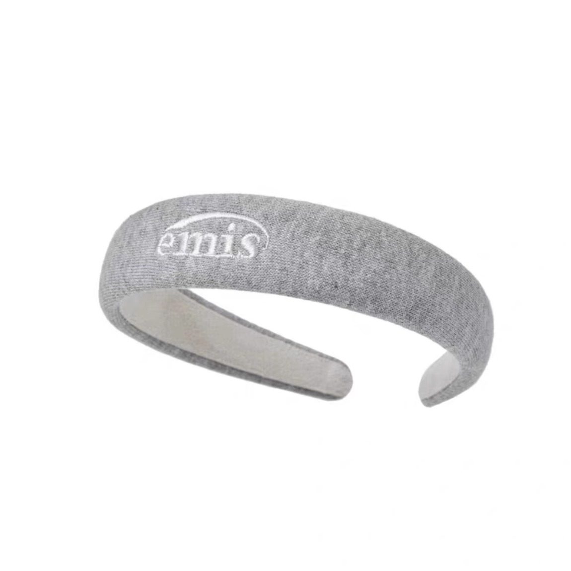 emis发箍牛仔刺绣字母发箍高颅顶高级感女式夏天发饰洗脸发卡小众