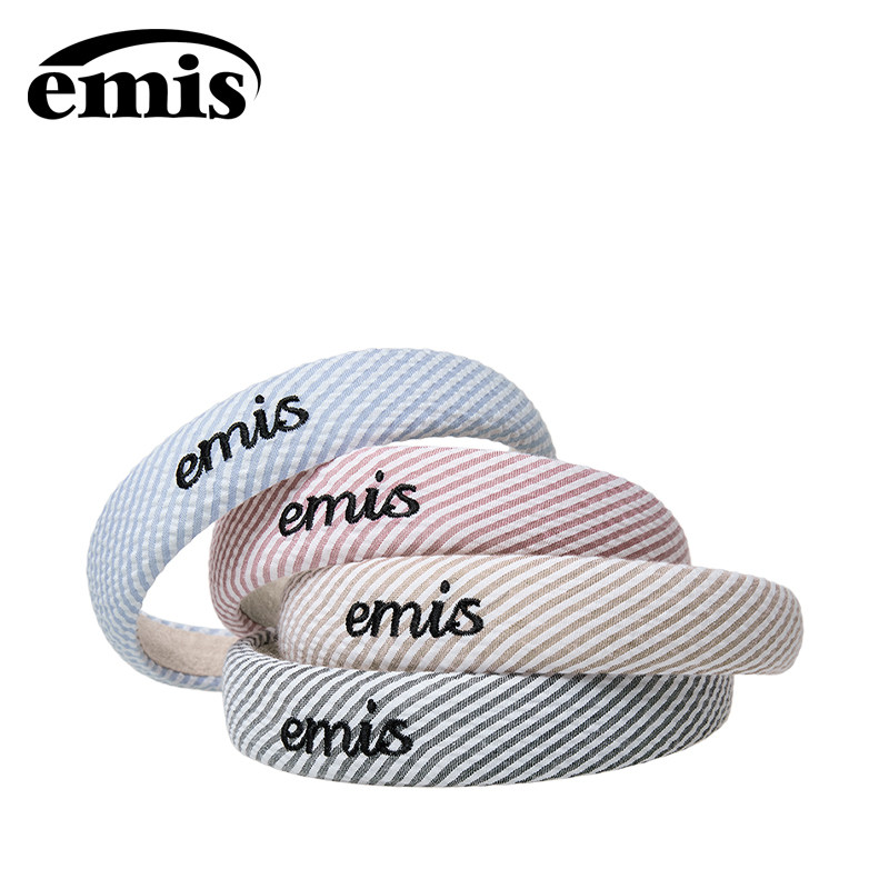 emis发箍女条纹发饰多色可选高颅顶简约时尚甜美可爱发卡头饰新款