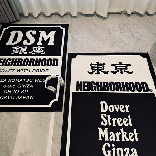家用户外日系露台地垫印刷清晰