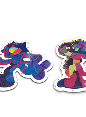 正品KAWS新款拼图框 纽约布鲁克林 史努比拼图框 高质量亚克力框