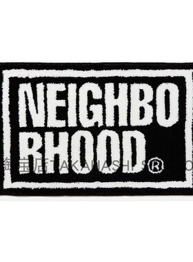 新款NEIGHBORHOOD NH X GALLERY 1950植绒地毯家用卧室工作室包邮
