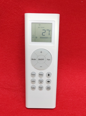 英文适用于开利美的 RG66A1/BGEF 空调冷气机遥控器remote contro