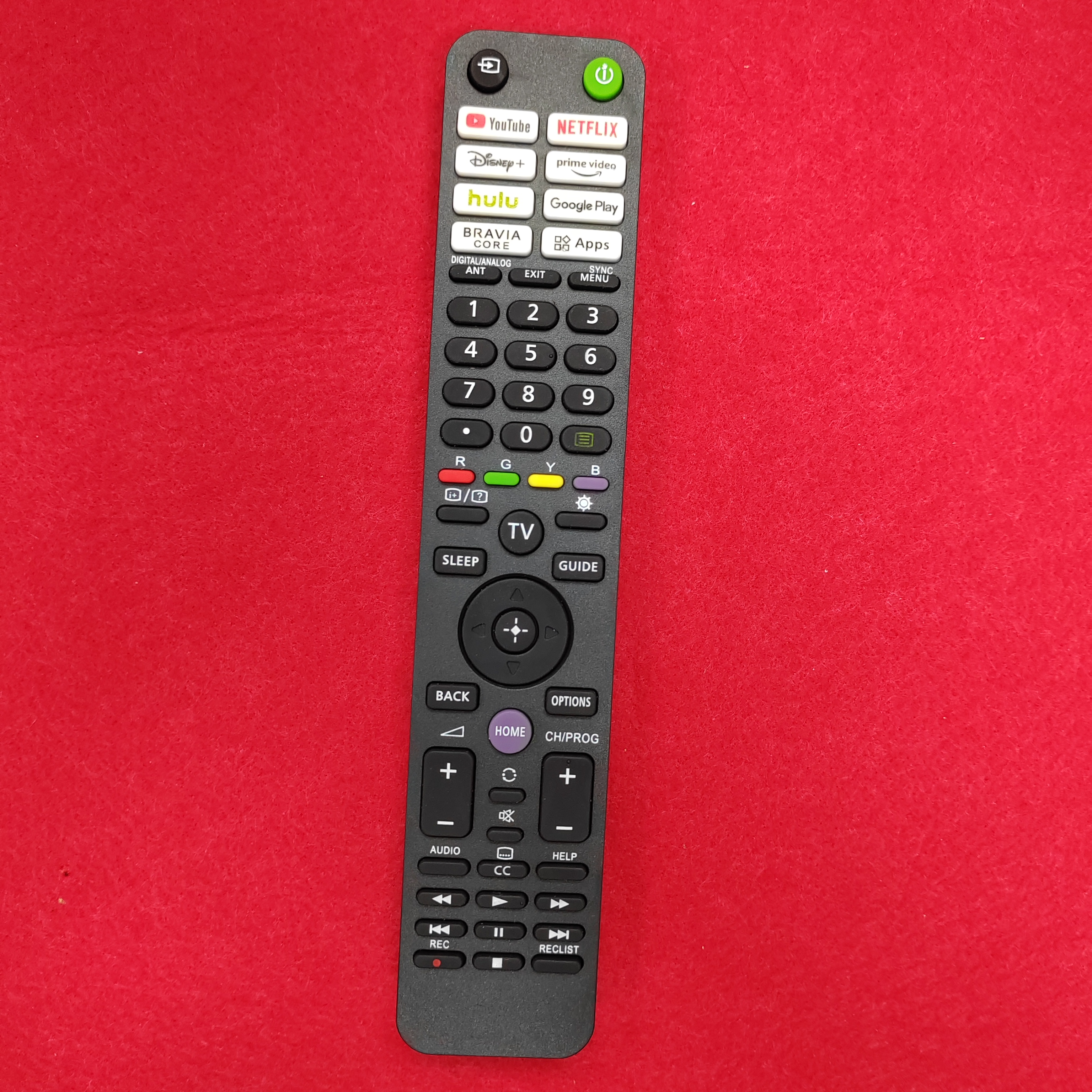 适用索尼4K电视机遥控器RMF-TX520P X80J X85J X90J X95J XR65X90