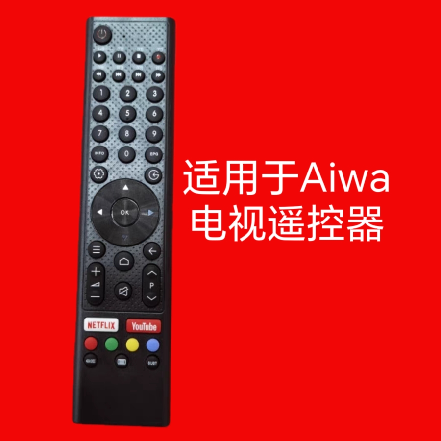 适用于Aiwa电视LED50×6FL LED55×6FL LED50X8FL 55×9FL遥控器
