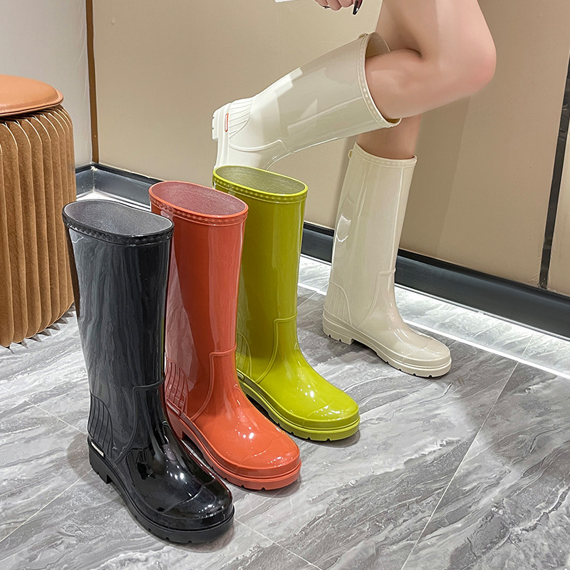 2026新款女高筒防水防滑雨靴