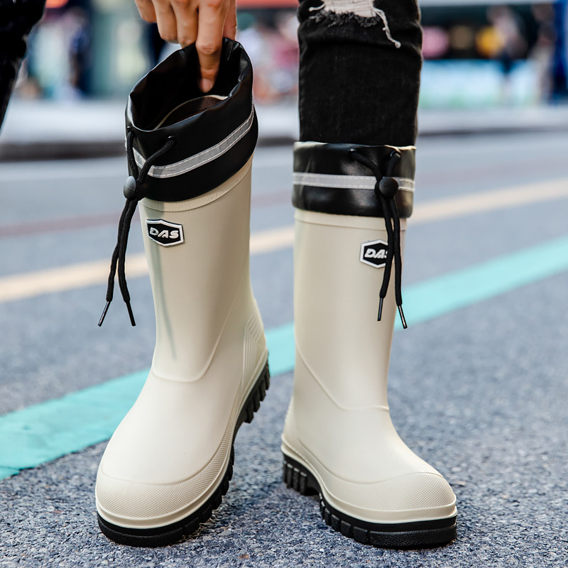 雨鞋男2026新款中筒防滑防水鞋外卖骑手专用胶鞋雨天钓鱼厨房雨靴