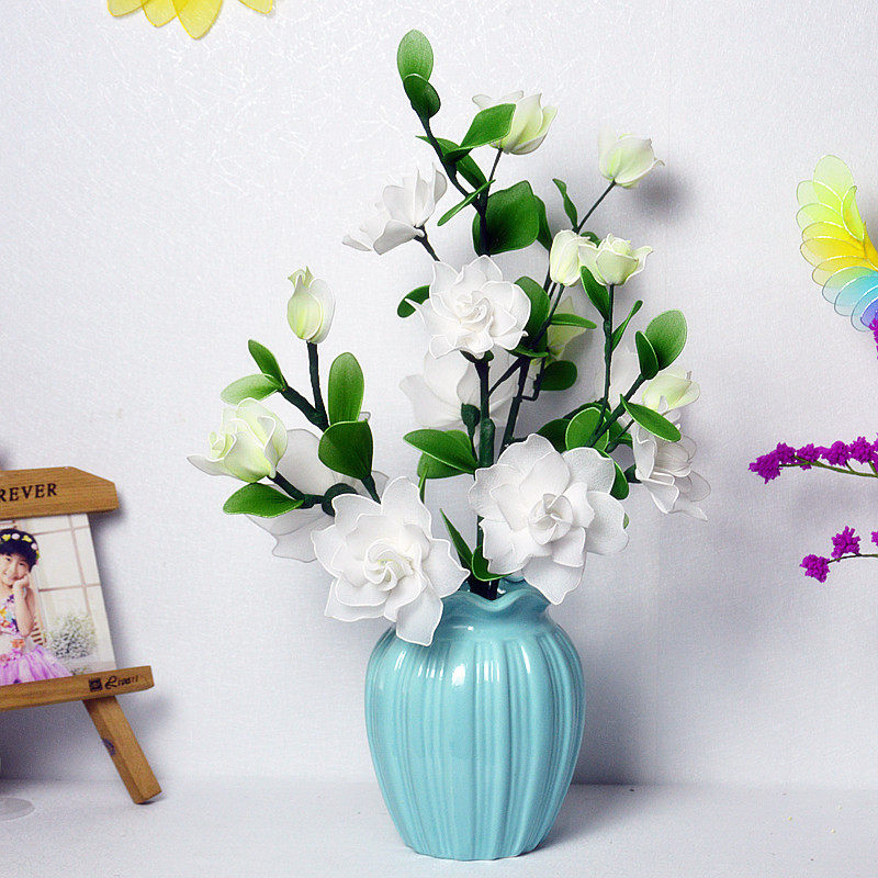 新品上架 丝网花手工材料包diy丝袜花新手套餐入门栀子花套餐包邮