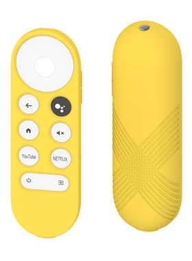 适用2020谷歌遥控器套Chromecast Google TV遥控器硅胶保护套工厂