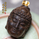 越南老惠安沉香雕刻一念之间项链吊坠成佛成魔项坠挂件木挂坠沉水