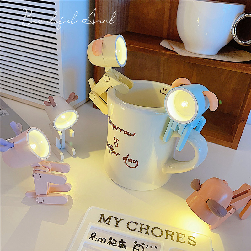 速发*生爱轻奢家用*可端小夜灯迷你桌面摆件台灯创意高日礼物摆饰