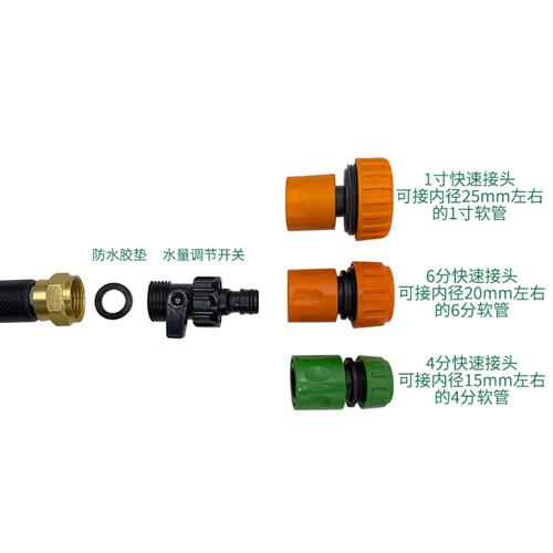 现货速发浇水神器 农用 浇地育苗枪家用1000目洒水器长杆喷枪浇花