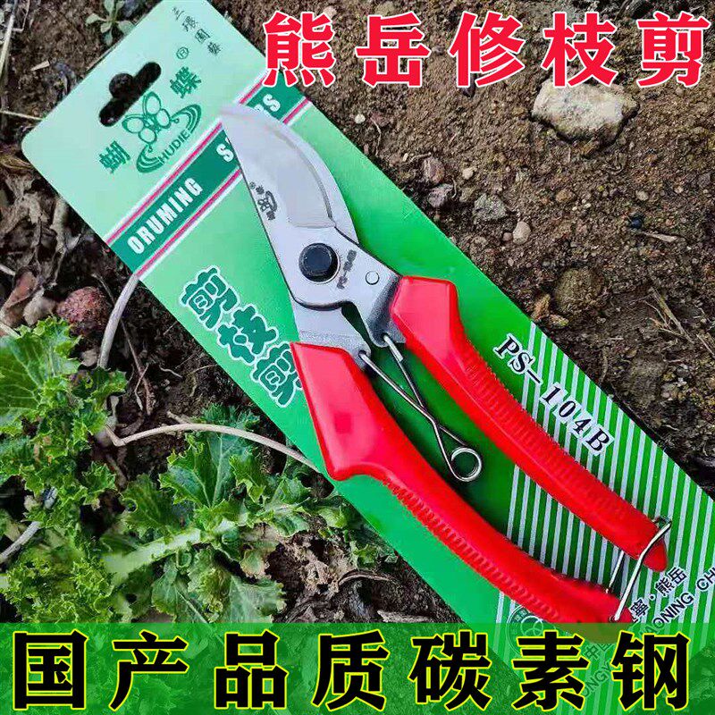 速发修枝剪熊岳三环高级剪园铗/定林绿/专业剪刀化花草果树盆