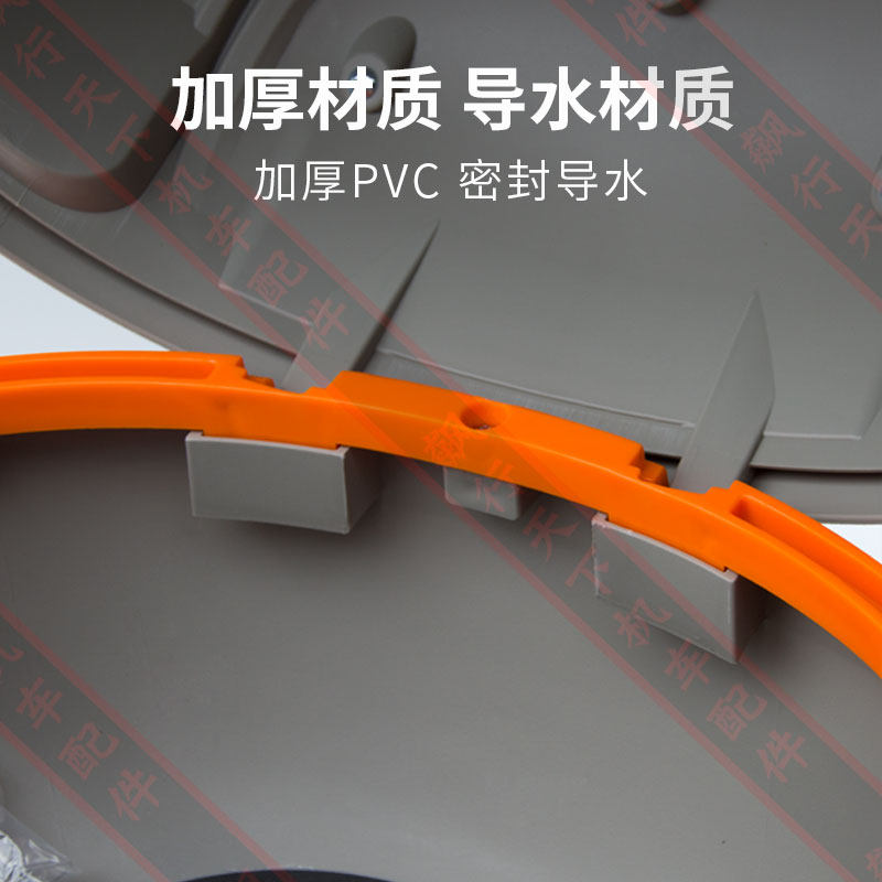 速发小牛九号电动车後尾箱通用後备箱台铃电动车大容量圆形收纳箱
