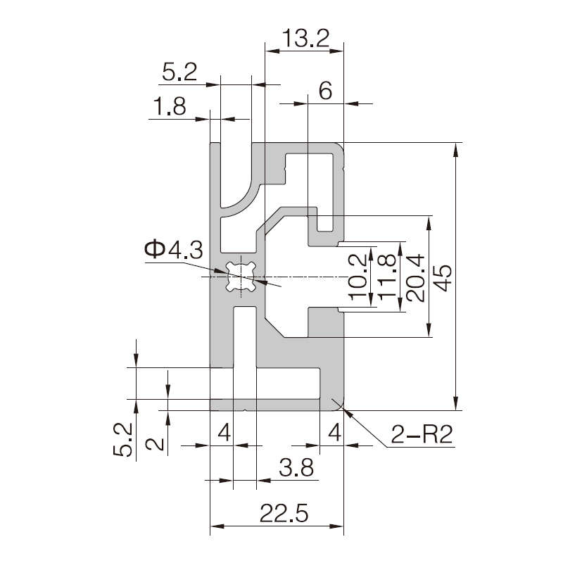 速发铝制品加工工具料车无尘车间工作台铝型材规格机械设备铝型材