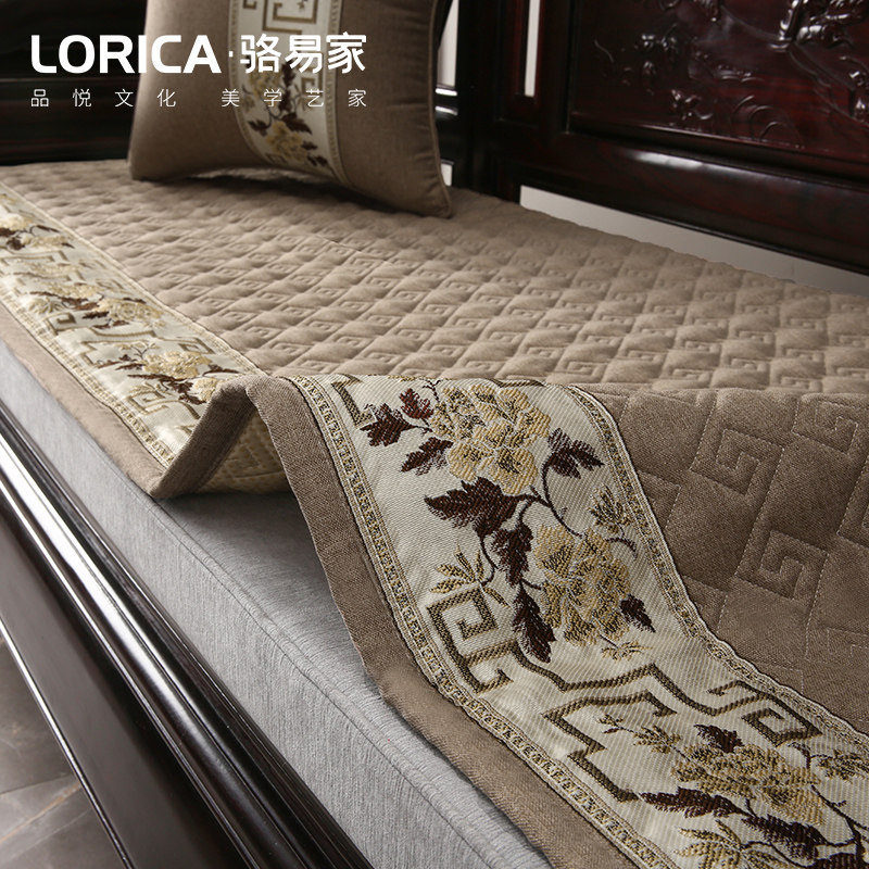 速发红木发发坐垫四沙通用实木家具垫子盖布新中式季沙垫套罩