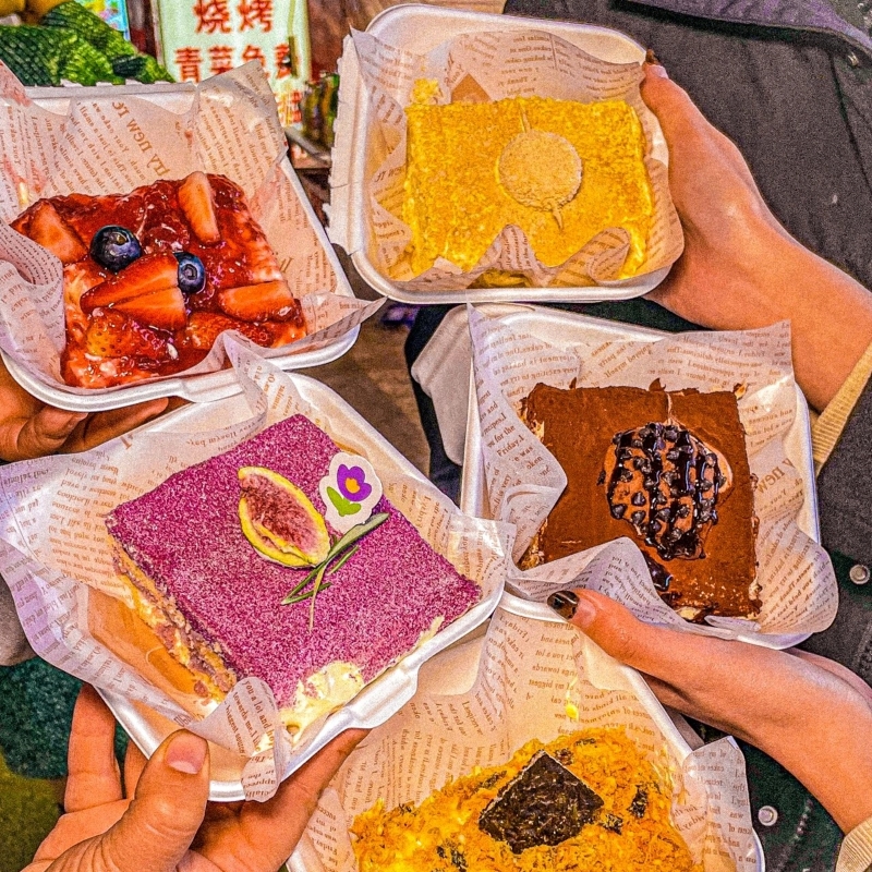 速发莓装提拉米苏分装盒蛋糕包果盒式日便当一次性盒甜品打包盒盒