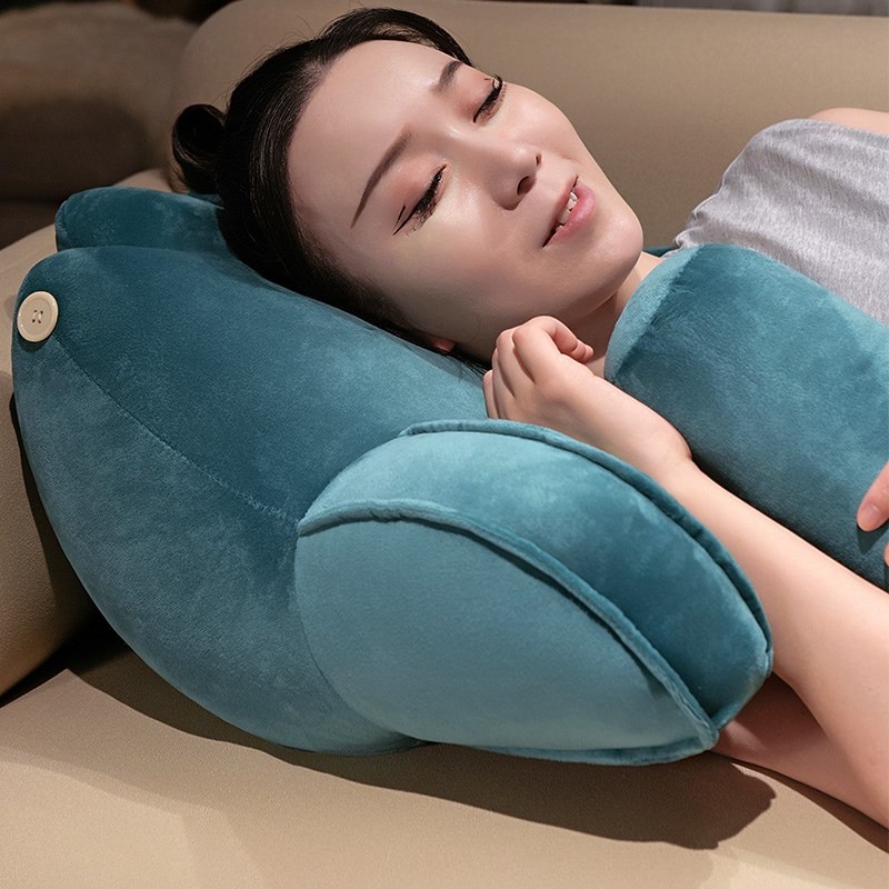 速发国潮护山腰靠床头靠垫软包床上靠枕大靠背抱枕生靠觉沙发睡腰