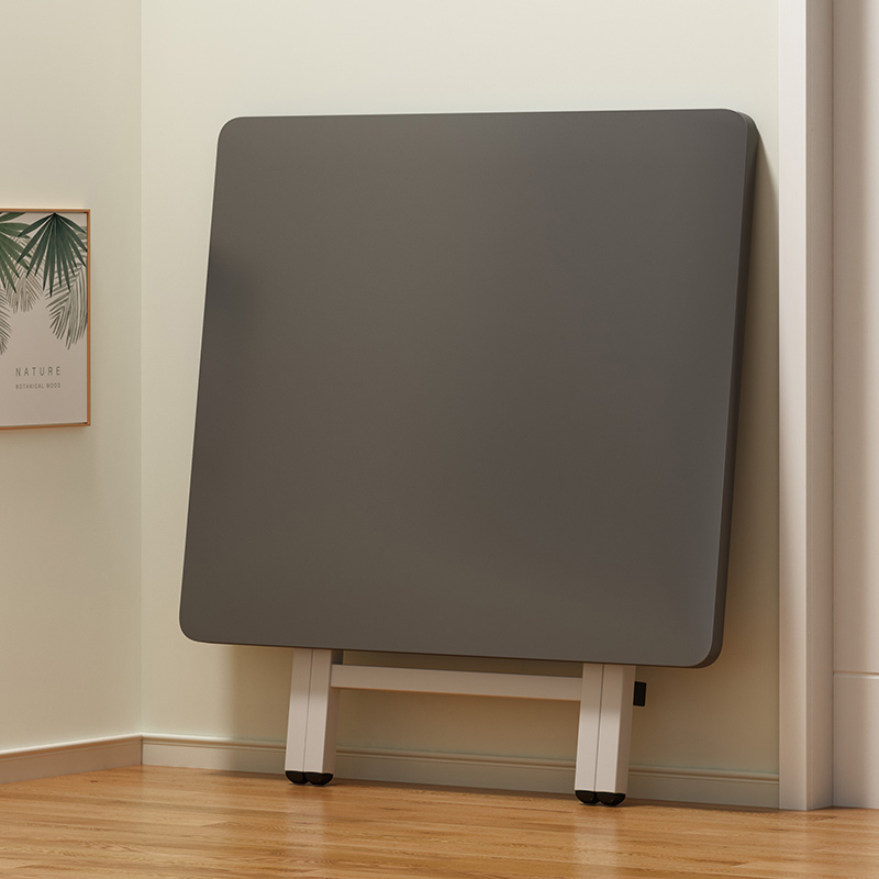 速发折叠厨子桌用吃饭餐桌家房小户型饭桌简易长方形可携式摆摊小