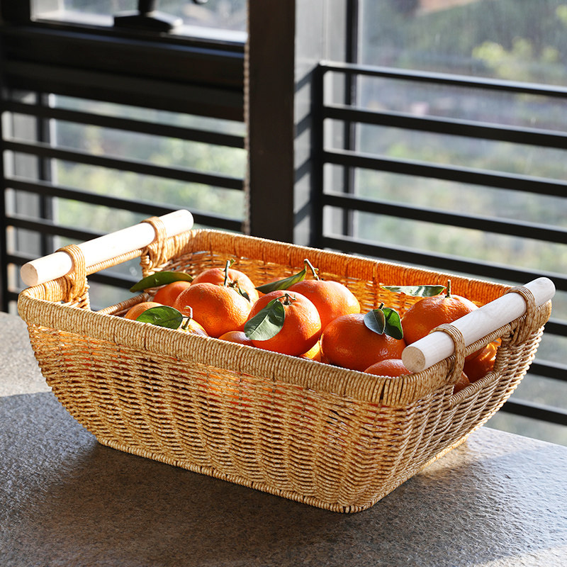 速发Kes风桌面零食收纳筐储奢客厅茶几水果轻物篮厨蔬房菜鸡蛋筐,收纳整理,零食收纳筐,淘宝优惠券,粉丝福利购,淘宝优惠卷