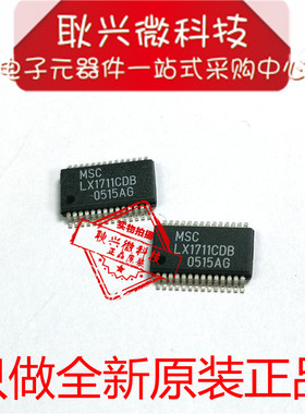 全新原装 LX1711CDB 贴片SSOP-28  D类单声道功率放大器控制器IC