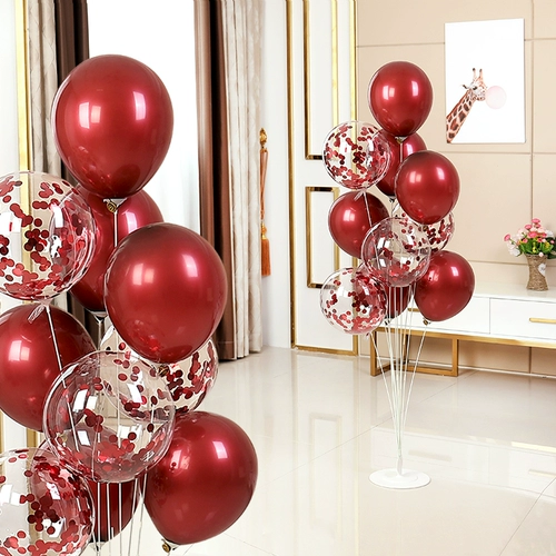 Balloon Table Fluttering Pillar Свадебная комната Обтекание гостиная Свадебные принадлежности Daquan мужской новый дом женская спальня