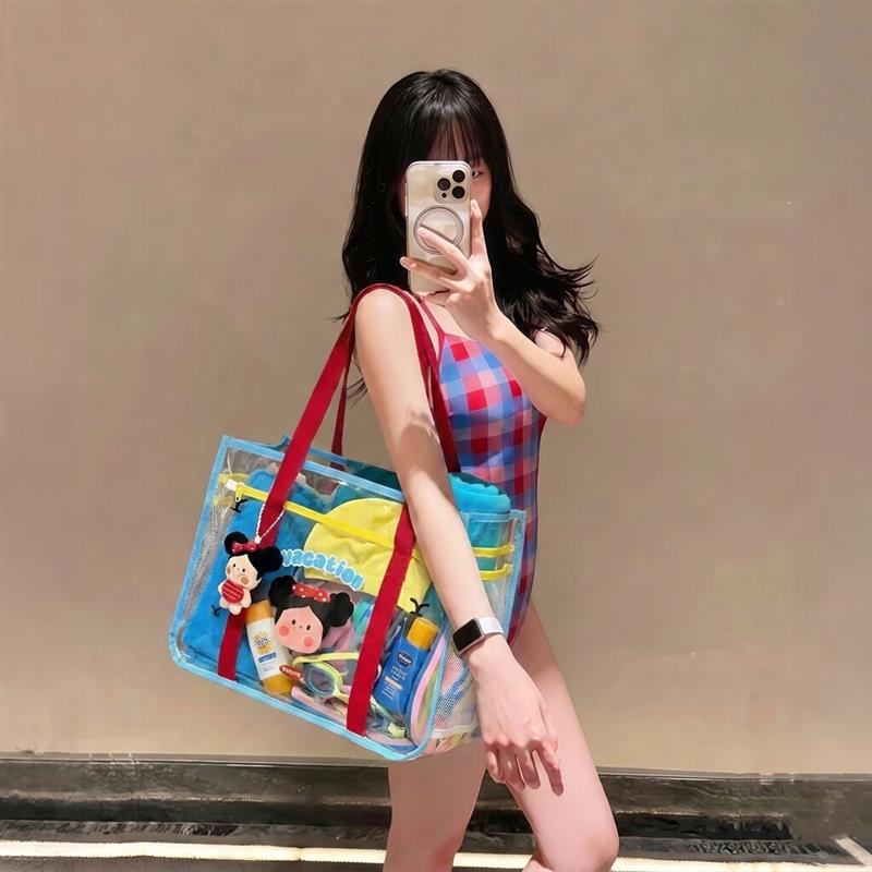防水干湿分离大容量泳包
