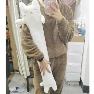 猫咪长条长型大宝剑热水袋暖水袋注水女生暖脚被窝痛经热敷防爆款